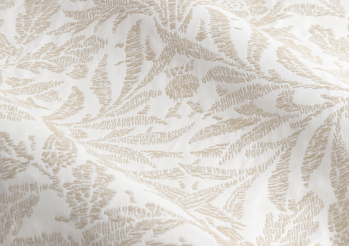 Acorn Tonal Pencil Pleat, Ivory - Ready Made Curtains - Image 4